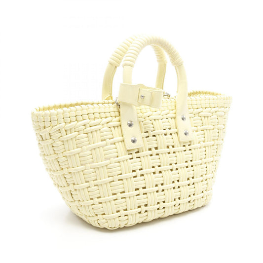 Balenciaga Bistro XS Basket Tote Bag Yellow
