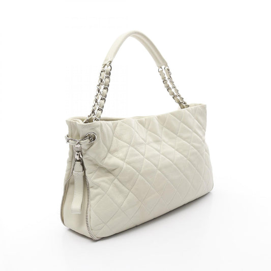 Chanel Matelasse Coco Mark Leather Shoulder Bag