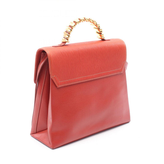 Loewe Velazquez Twist Leather Handbag