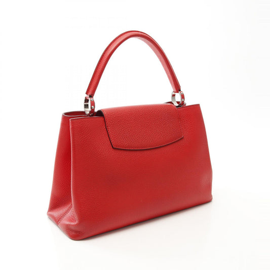 Louis Vuitton Capucines MM Coquelicot Handbag