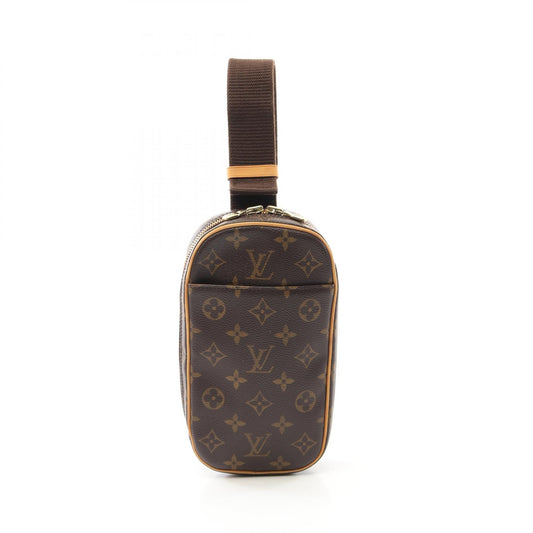 Louis Vuitton Monogram Canvas Leather Waist Bag M51870