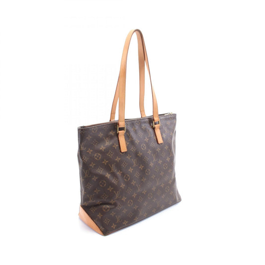 Louis Vuitton Cabas Mezzo Tote Bag Monogram Brown