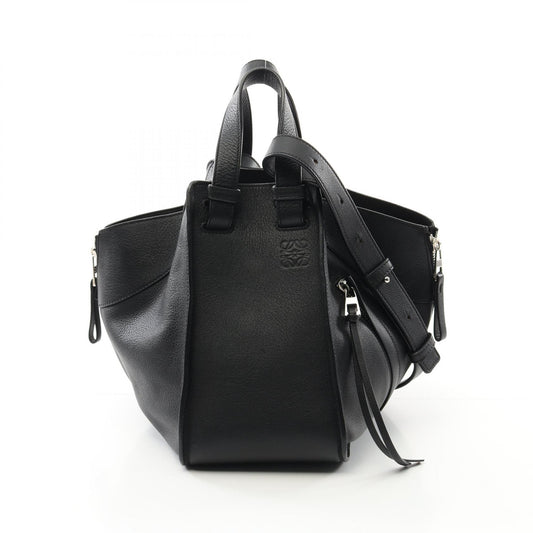Loewe Leather Hammock Small Handbag Black