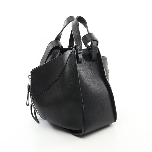 Loewe Leather Hammock Small Handbag Black