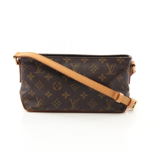 Louis Vuitton Trotter Shoulder Bag Monogram Brown