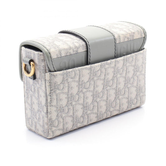 Dior 30 Montaigne Oblique Canvas Leather Shoulder Bag