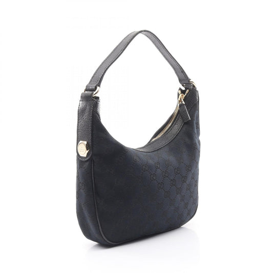 Gucci GG Canvas Leather Shoulder Bag