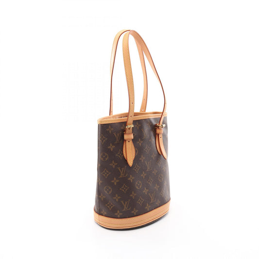 Louis Vuitton Monogram Bucket PM Handbag M42238