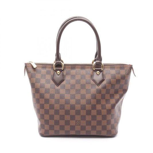 Louis Vuitton Damier Ebene Saleya PM Tote Bag N51183