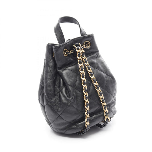 Chanel Matelasse Coco Mark Lambskin Backpack