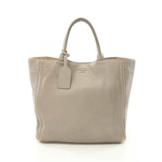 Prada Deerskin Tote Bag Beige