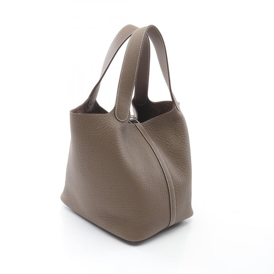 Hermes Picotin Lock MM Etoupe Handbag Brown