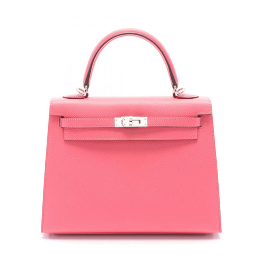Hermes Kelly 25 Handbag Pink