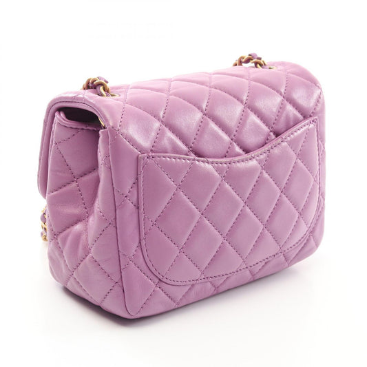 Chanel Lambskin Mini Matelasse Shoulder Bag