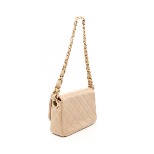 Chanel Lambskin Matelasse Shoulder Bag