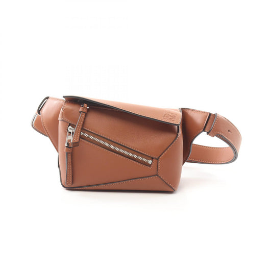 Loewe Leather Puzzle Mini Waist Bag Brown
