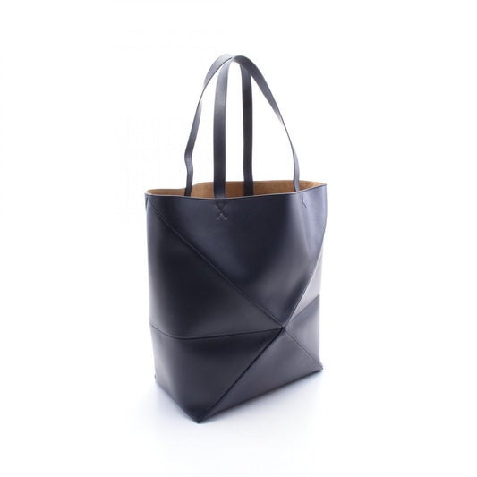 Loewe Leather Puzzle Fold Large Tote Bag