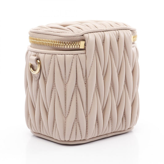 Miu Miu Matelasse Leather Micro Shoulder Bag