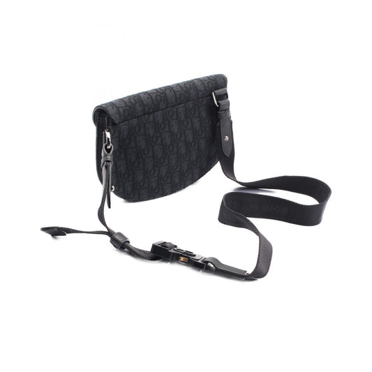 Dior Saddle Oblique Waist Bag Canvas Leather