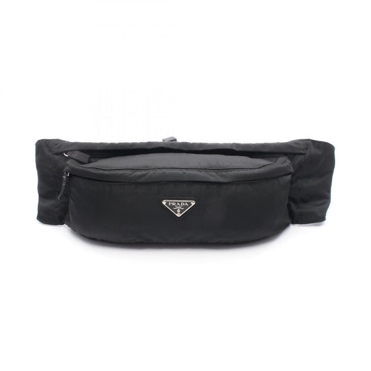 Prada Nylon Waist Bag Body Bag Black