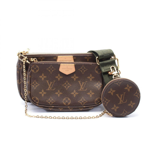 Louis Vuitton Monogram Khaki Shoulder Bag M44813