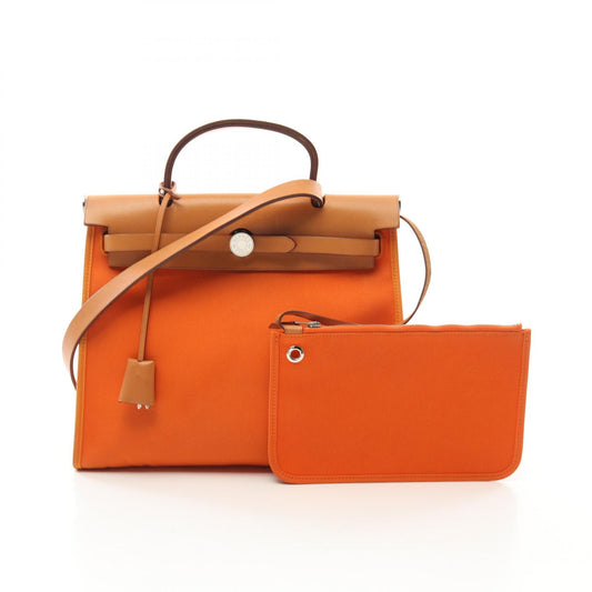 Hermes Aile Bag Zip PM Natural Handbag