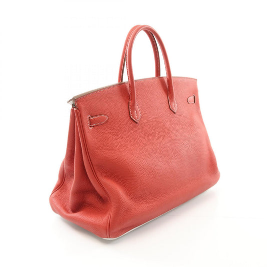 Hermes Birkin 40 Handbag Red/White