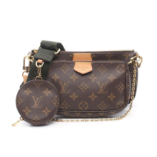 Louis Vuitton Monogram Khaki Shoulder Bag M44813