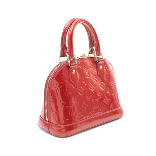 Louis Vuitton Alma BB Monogram Vernis Handbag