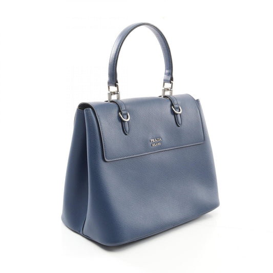 Prada Saffiano Cuir Handbag Navy BN2789