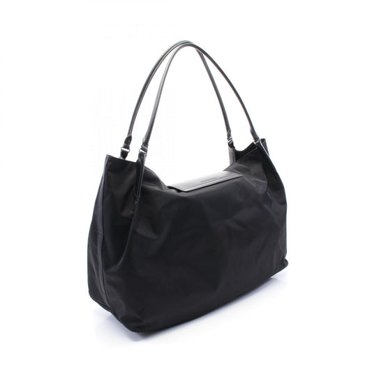 Balenciaga GENEVE Large Hobo Tote Bag Nylon Leather