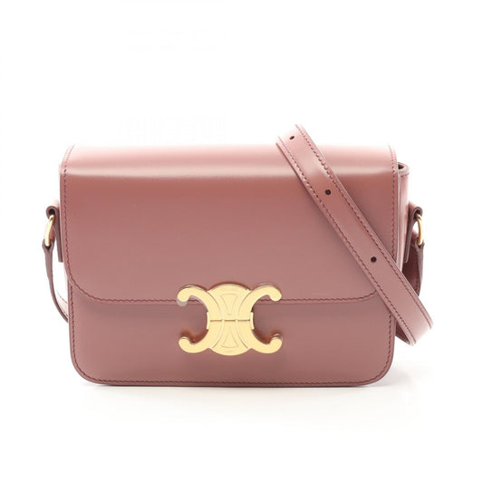 Celine Teen Triomphe Leather Shoulder Bag