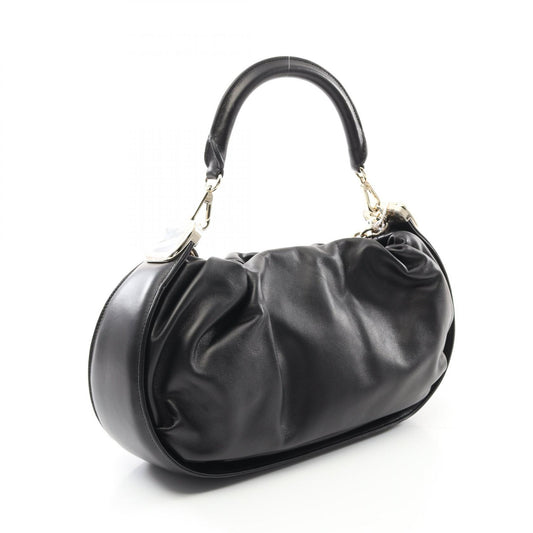 Roger Vivier Leather Hobo Medium Shoulder Bag