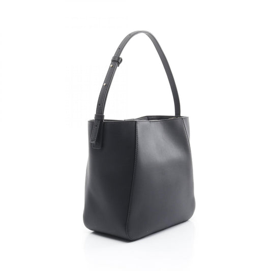Valentino V Logo Leather Bucket Shoulder Bag