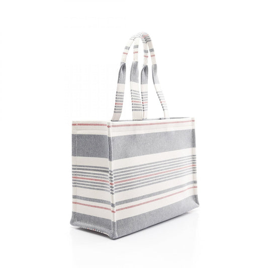 Celine Canvas Leather Large Cabas Tote Bag