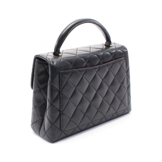 Chanel Matelasse Lambskin Handbag Black