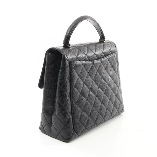 Chanel Matelasse Leather Handbag Black