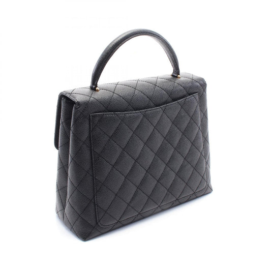 Chanel Matelasse Leather Handbag Black