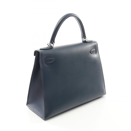 Hermes Kelly 28 Handbag Box Calf Leather