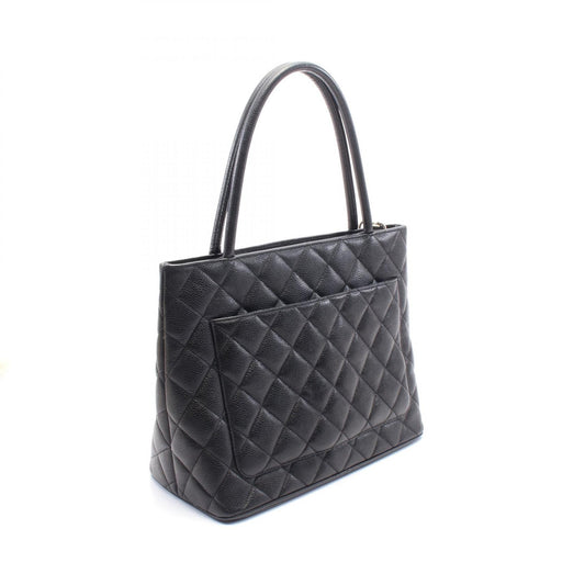 Chanel Leather Reissue Tote Bag Black A01804