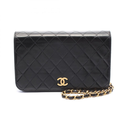 Chanel Lambskin Matelasse Flap Shoulder Bag