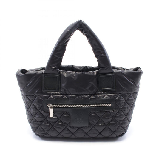 Chanel Coco Cocoon Small Tote Bag Nylon Leather