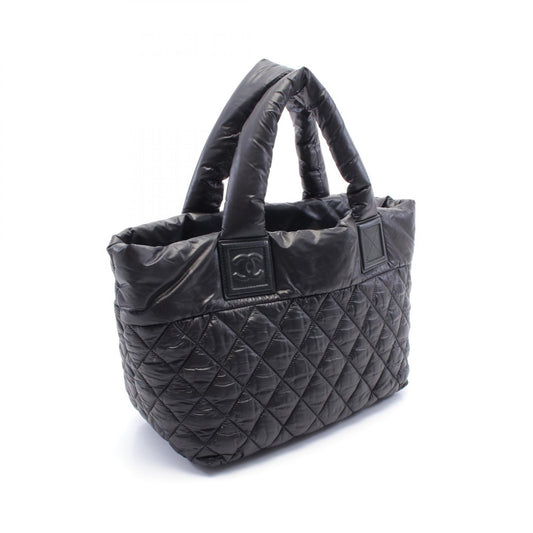 Chanel Coco Cocoon Small Tote Bag Nylon Leather