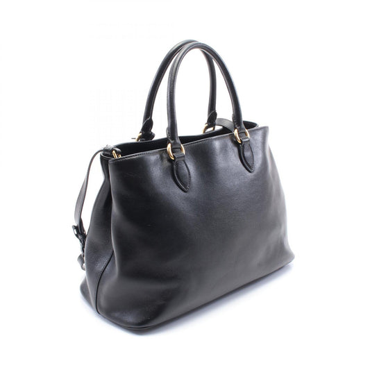Prada Leather Handbag Black 1BA579