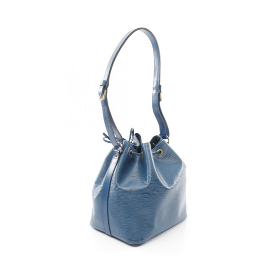Louis Vuitton Petit Noe Epi Blue Shoulder Bag