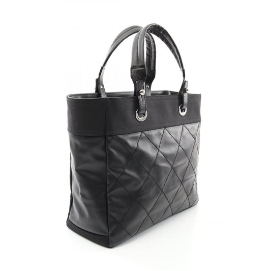 Chanel Paris Biarritz MM Tote Bag Leather PVC