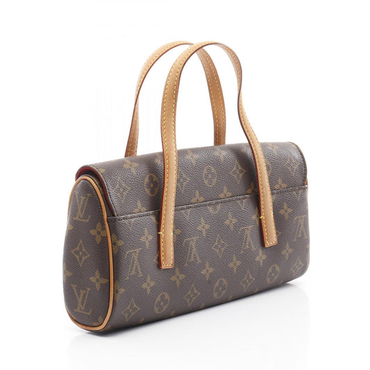 Louis Vuitton Sonatine Handbag Monogram Brown