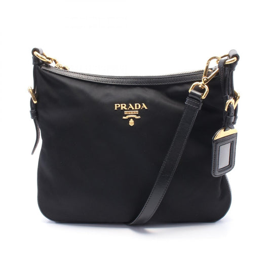 Prada Leather Nylon Shoulder Bag