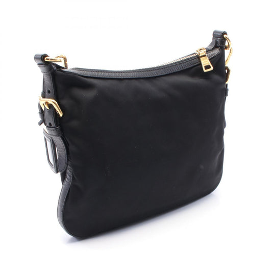 Prada Leather Nylon Shoulder Bag