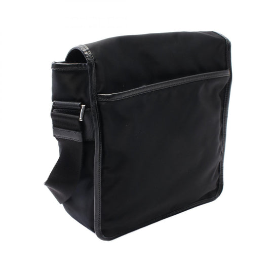 Prada Nylon Leather Shoulder Bag